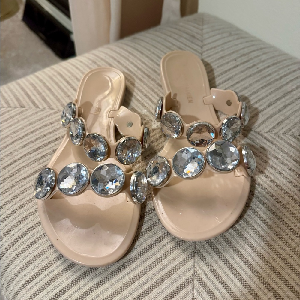 Rhinestone Jelly Sandals
